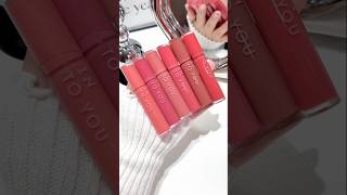 Lipmatt from into you 🌹🌺lipmatte intoyou makeup chinesemakeup chinese product [upl. by Iaoh748]