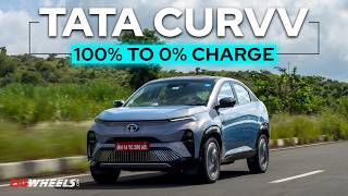 Tata Curvv EV Range Test Driven OUT OF CHARGE [upl. by Eelrak]