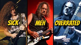 SICK Or OVERRATED The 20 Most Famous METAL Solos Of All Time [upl. by Ahsaei]