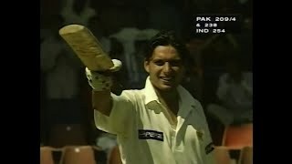 SHAHID AFRIDI BEST BATTING COMPLETE 200 AGAINST INDIA 1999  comparison6 [upl. by Rehoptsirhc]