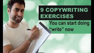 9 Copywriting Exercises you can start doing “write” now [upl. by Barty624]