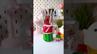 DIY Brush Holder shortviral art artshorts diycraft diyideas acrylicpainting [upl. by Ha]