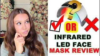 Bestqool Photon Led Light Therapy Device Review InfraRed LED Face Mask Review [upl. by Boniface]