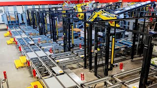 Integrated Robotic Palletizer amp Pallet Handling System [upl. by Mcwherter]