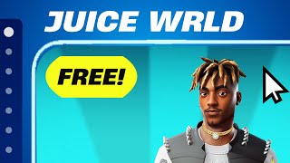 Fortnite’s FREE Juice WRLD Skin REVEALED [upl. by Adoc330]