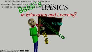 BALDIS BASICS FALAS DO BALDI DUBLADO 👨‍🦲📏 Baldis Basics [upl. by Laehctim]