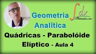 GRINGS  Quádricas  Parabolóide Elíptico  Aula 4 [upl. by Masuh]