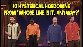 TBT  10 Hysterical Hoedowns From quotWhose Line Is It Anywayquot [upl. by Yliah]