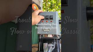 Troubleshooting Slow Flow on Gaggia Classic  De Luca Espresso Repair Short [upl. by Didi673]