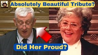 A really BEAUTIFUL Emotional Tribute to Betty Boothroyd [upl. by Persian23]