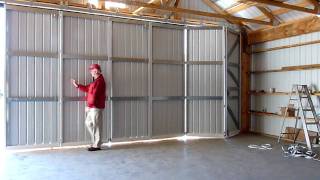 Door in Vermont Inside Hangar Fold Tite Stacker [upl. by Lynda]