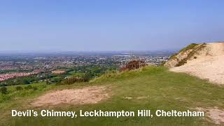 Devil’s Chimney Leckhampton Hill Cheltenham [upl. by Labotsirhc]