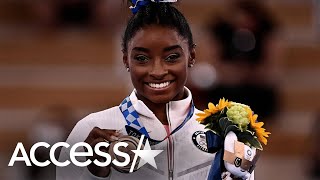 Simone Biles Wins Bronze at Tokyo Olympics [upl. by Dean]