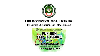 Erhard Science CollegeBulacans Fun Run for a Cause 2024 [upl. by Gombach804]