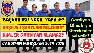 GARDÄ°YAN Ä°NFAZ KORUMA MEMURU NASIL OLUNUR KPSS PUANI LÄ°SE MEZUNU 2025 MAAÅI NEKADAR BAÅVURU ÅARTLARI [upl. by Grishilda]