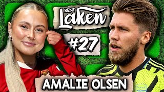 Amalie Olsen quotVi hadde jo en liten flørtquot  Rent Laken 27  MANCHESTER UNITED  ARSENAL 01 [upl. by Ulrike]