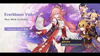 Pulling for Yae Miko Version 25 [upl. by Hotchkiss23]