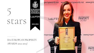 «5 звезд» на European Property Awards 20222023 [upl. by Gualterio899]