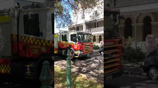 FRNSW Randwick Pumper 039 cursing around Randwick [upl. by Karas40]