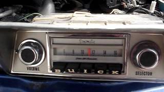 Yard Sale Buick Sonomatic AM Radio [upl. by Andy]