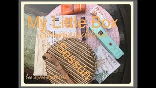 Unboxing  My Little Box  Sommerbox Modelabel Sessún  beautyoverage Astrid [upl. by Benedikt]