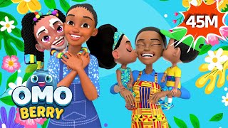 Mothers Day Celebration  Mothers Day Songs  Learning Videos For Kids  OmoBerry [upl. by Waers]