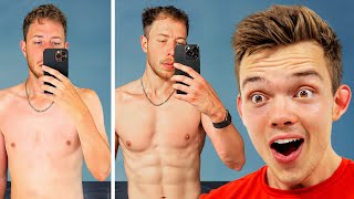 YouTuber Goes From Skinny To Shredded [upl. by Routh]