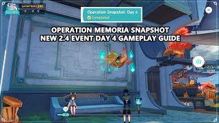 Honkai Star Rail Operation Memoria Snapshot  New 24 Event Day 4 Gameplay Guide [upl. by Viscardi922]