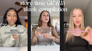 GRWM story time  TikTok compilation 🩰 [upl. by Aelak]