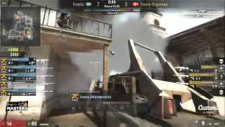 Fnatic vs Dignitas on deinferno  Fragbite Masters S3 LAN CSGO FNC vs DIG Game 1 [upl. by Irep]