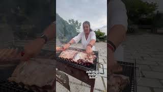 Asado argentino Asado Parrilla Italia asado parrilla asar food italia fyp paratiii [upl. by Gurevich]