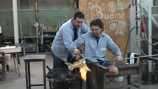 Making Murano Glass in Venice Italy [upl. by Glinys]