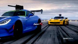 Viper vs Vette  Top Gear  Mondays on BBC America [upl. by Sondra]