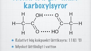 Karboxylsyror gammal [upl. by Amarillas]