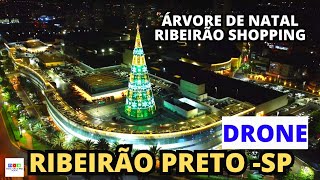 DRONE NA ÁRVORE DO RIBEIRÃO SHOPPING  RIBEIRÃO PRETOSP 4K [upl. by Aicile]