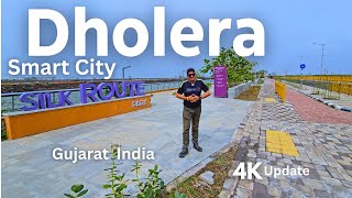 Dholera Smart City  gujarat  rslive  4k [upl. by Hnamik]