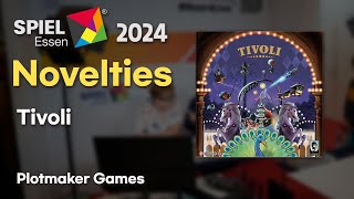 Tivoli  Plotmaker Games  Essen Spiel 2024 [upl. by Tnilk]