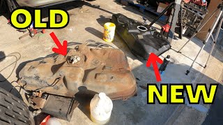 Replacing Toyota Corolla Fuel Tank StepbyStep Guide [upl. by Gnilyarg]