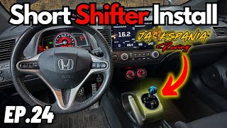 Turbo 8th Gen Civic Short Shifter Install [upl. by Cloe]