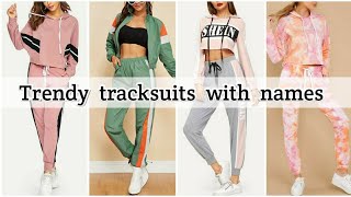 Types of tracksuits with names • Trendy tracksuits for girls • STYLE POINT [upl. by Hussey570]