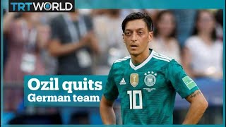 Mesut Ozil quits German national team [upl. by Schumer]