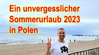 Poland  Kolobrzeg Holiday Report 2023  Polands largest spa town  Beach sea and promenade [upl. by Corabella]