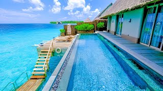 JOALI Maldives Luxury Art Resort Amazing Overwater Villa 4K Travel Vlog [upl. by Alarise]