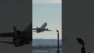 UPS MD11F freighter departure at SDF shorts [upl. by Lletniuq]