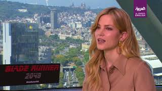 Sylvia Hoeks talks Harrison Ford and Ryan Gosling on the set of Blade Runner 2049 [upl. by Althee114]