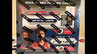 New Release Prizm Basketball 202324 Fast Break Hobby Box I Hit A Decent Rookie Variation [upl. by Danielson]