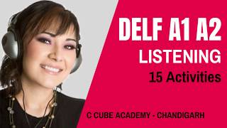 DELF A1 A2 Listening 15 Activities Practice Test online French Listening Exam Sample Paper [upl. by Asiuqram127]