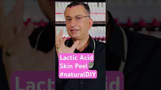 Lactic Acid Skin Peel naturalDIY [upl. by Annaitat]