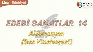 EDEBİ SANATLAR  14  ALİTERASYON [upl. by Ycnalc]