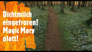 MTB Eifelsteig Platten am Magic Mary super gravity  Dichtmilch eingefroren [upl. by Elehcir]